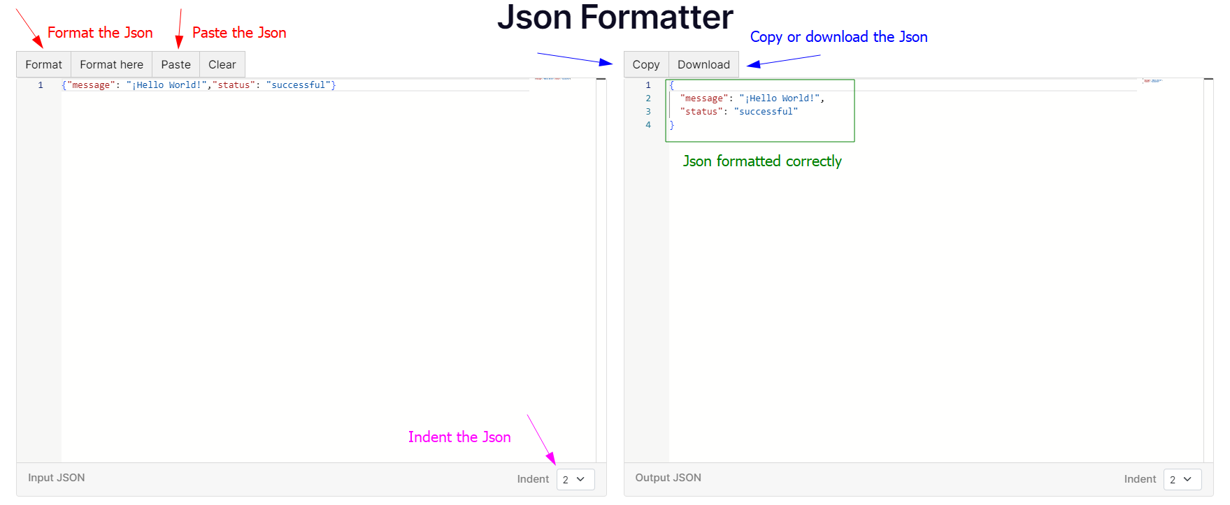 Json Formatter