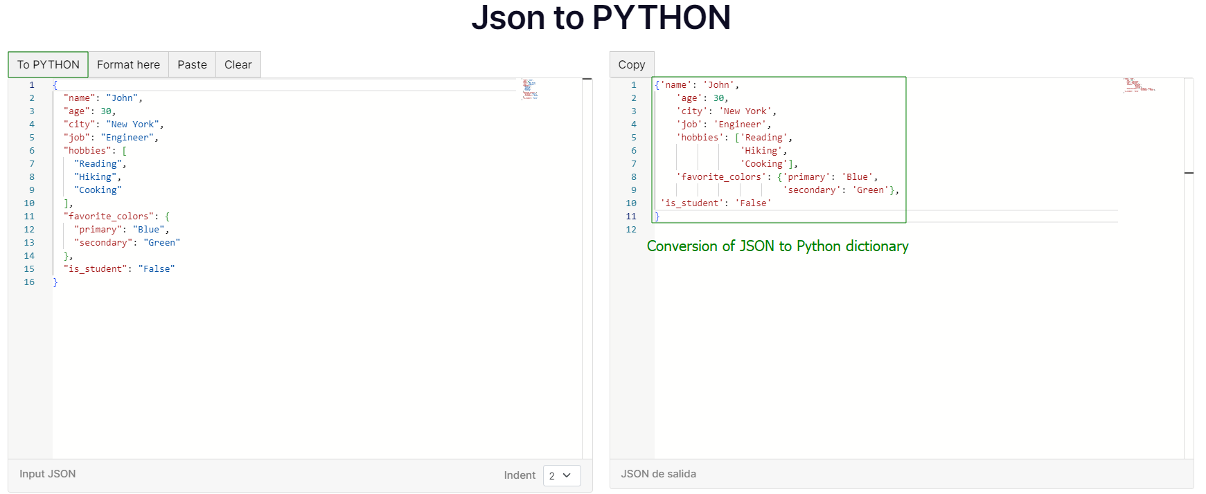 JSON To Python Tools Seamlessly Convert JSON Data To Python Dict