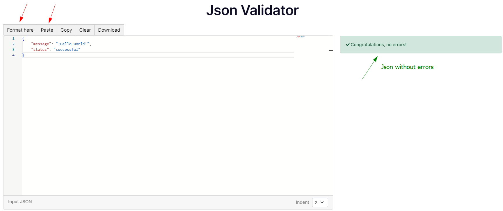 Json Validator